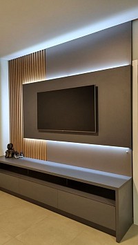 Floating TV units